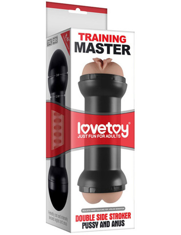 Oboustranný masturbátor Training Master , Lovetoy (vagina a análek)