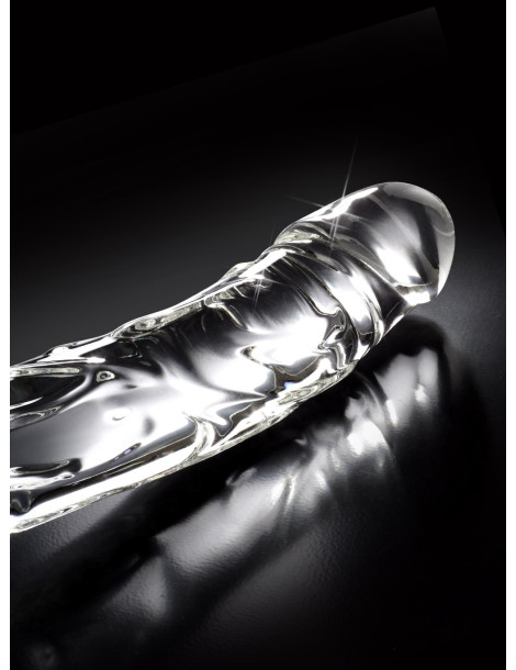 Skleněné realistické dildo Icicles No. 62 , Pipedream