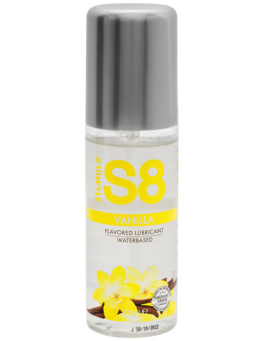 Ochucený lubrikační gel S8 Vanilla – STIMUL8 (vanilka, 125 ml)