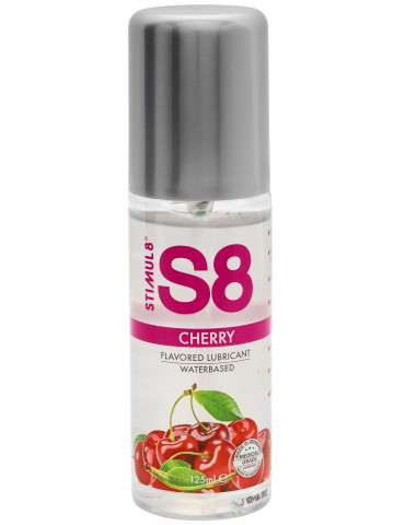 Ochucený lubrikační gel S8 Cherry – STIMUL8 (třešeň, 125 ml)