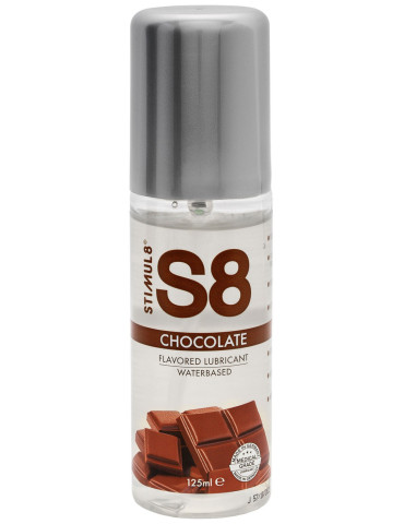 Ochucený lubrikační gel S8 Chocolate – STIMUL8 (čokoláda, 125 ml)