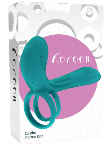 Párový vibrátor s kroužkem na penis Couples Vibrator Ring , XOCOON
