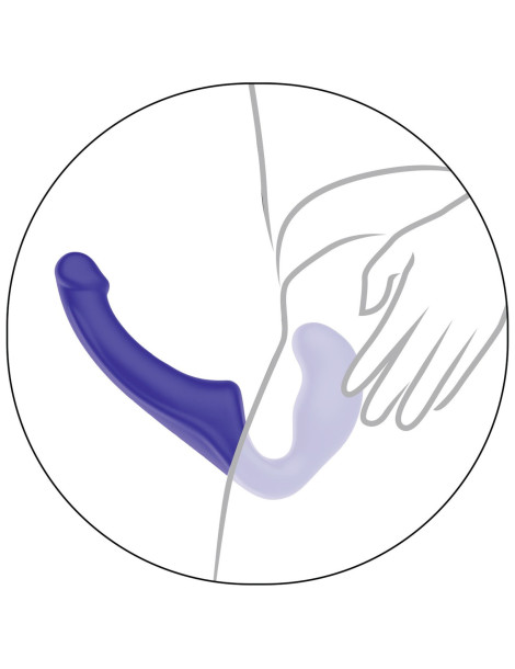 Samodržící strapon Get Real Bend Over Boyfriend , TOYJOY