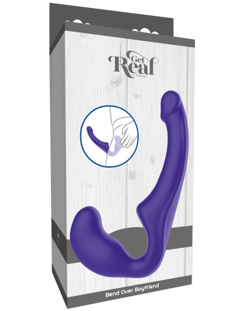 Samodržící strapon Get Real Bend Over Boyfriend , TOYJOY