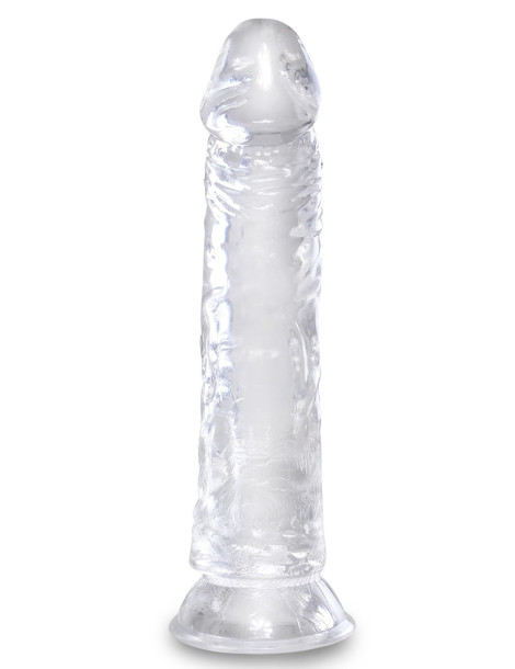 Dildo s přísavkou King Cock Clear 8" , Pipedream
