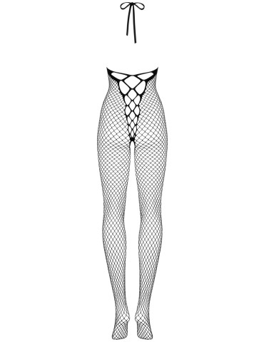 Síťovaný catsuit s otvory na prsa a v rozkroku , Obsessive