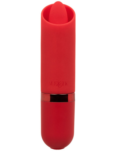 Vibrační stimulátor klitorisu s jazýčkem Kyst Flicker , California Exotic Novelties