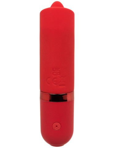 Vibrační stimulátor klitorisu s jazýčkem Kyst Flicker , California Exotic Novelties