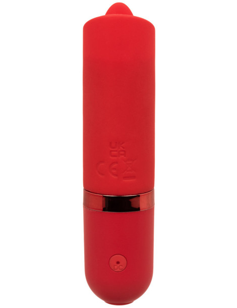 Vibrační stimulátor klitorisu s jazýčkem Kyst Flicker , California Exotic Novelties