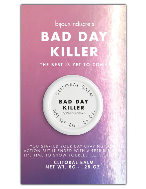 Stimulační balzám s hřejivým efektem Bad Day Killer , Bijoux Indiscrets