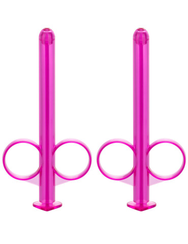 Růžový aplikátor lubrikantu Lube Tube (2 ks) , California Exotic Novelties