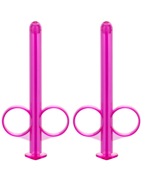 Růžový aplikátor lubrikantu Lube Tube (2 ks) , California Exotic Novelties