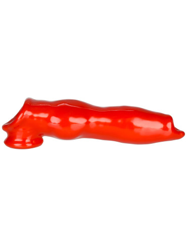 Zvětšovací návlek na penis ve tvaru psího penisu Fido Cocksheath , Oxballs
