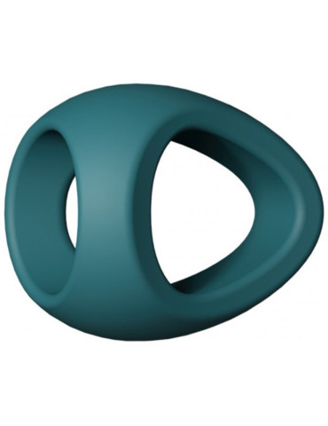 Silikonový postroj na penis a varlata Flux Ring , Love to Love