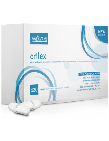 Tablety pro oddálení ejakulace a lepší sexuální kondici Crilex, 120 kapslí