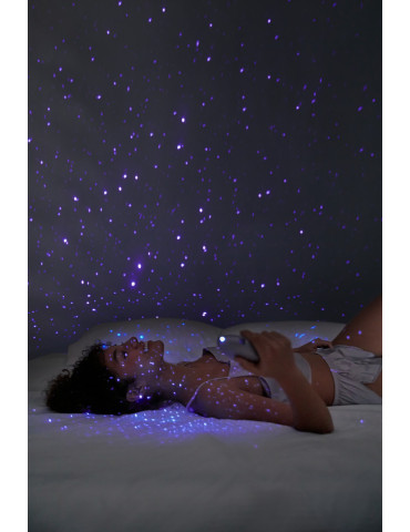 Pulzační stimulátor klitorisu + projektor hvězdné oblohy Pulse Galaxie , Svakom