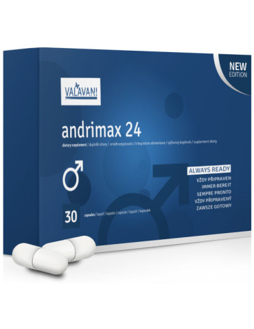 Tablety pro lepší erekci Andrimax 24, 30 kapslí