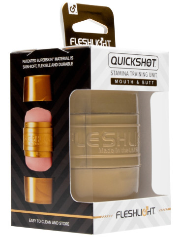 Oboustranný masturbátor pro muže Quickshot STU Lady & Butt , Fleshlight