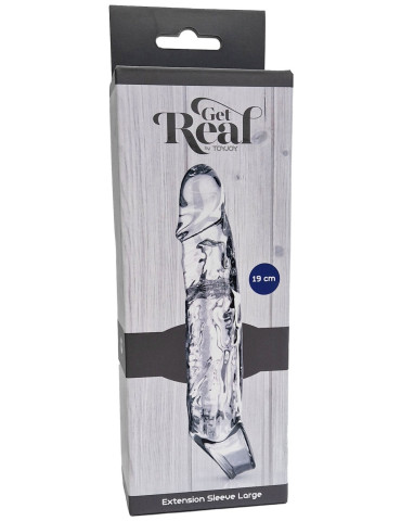 Prodlužovací návlek na penis Get Real Large , TOYJOY