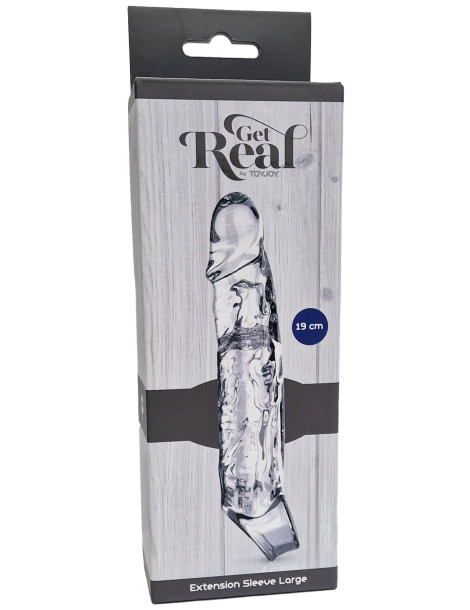Prodlužovací návlek na penis Get Real Large , TOYJOY