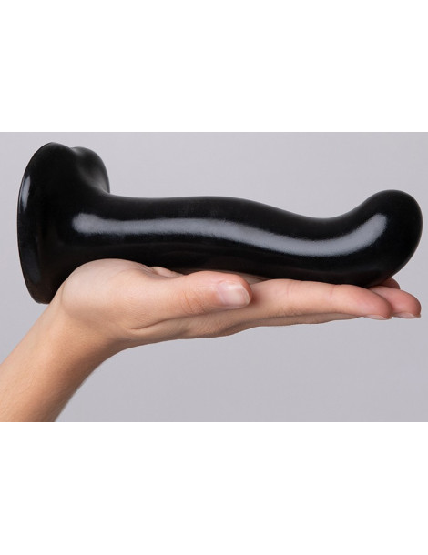 Dildo ze silikonu s přísavkou ve tvaru srdíčka (velikost M) , Strap,On,Me