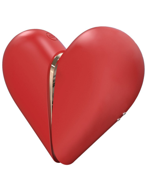 Pulzační stimulátor na klitoris s kmitajícím jazýčkem Heartbreaker 2,in,1 , XOCOON