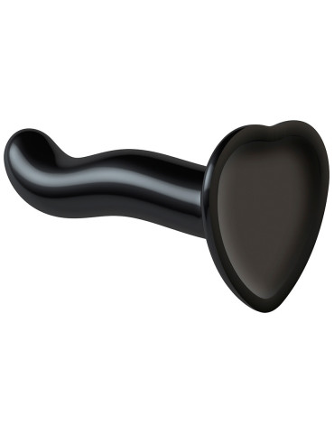 Dildo ze silikonu s přísavkou ve tvaru srdíčka (velikost S) , Strap,On,Me