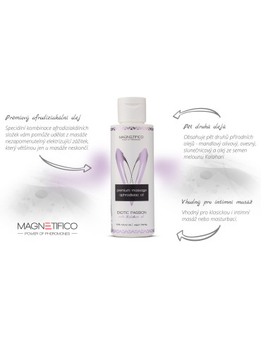 Afrodiziakální masážní olej Exotic Passion