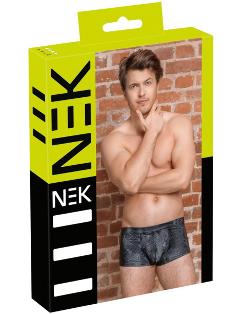 Wetlook pánské boxerky se vzorem hadí kůže , NEK