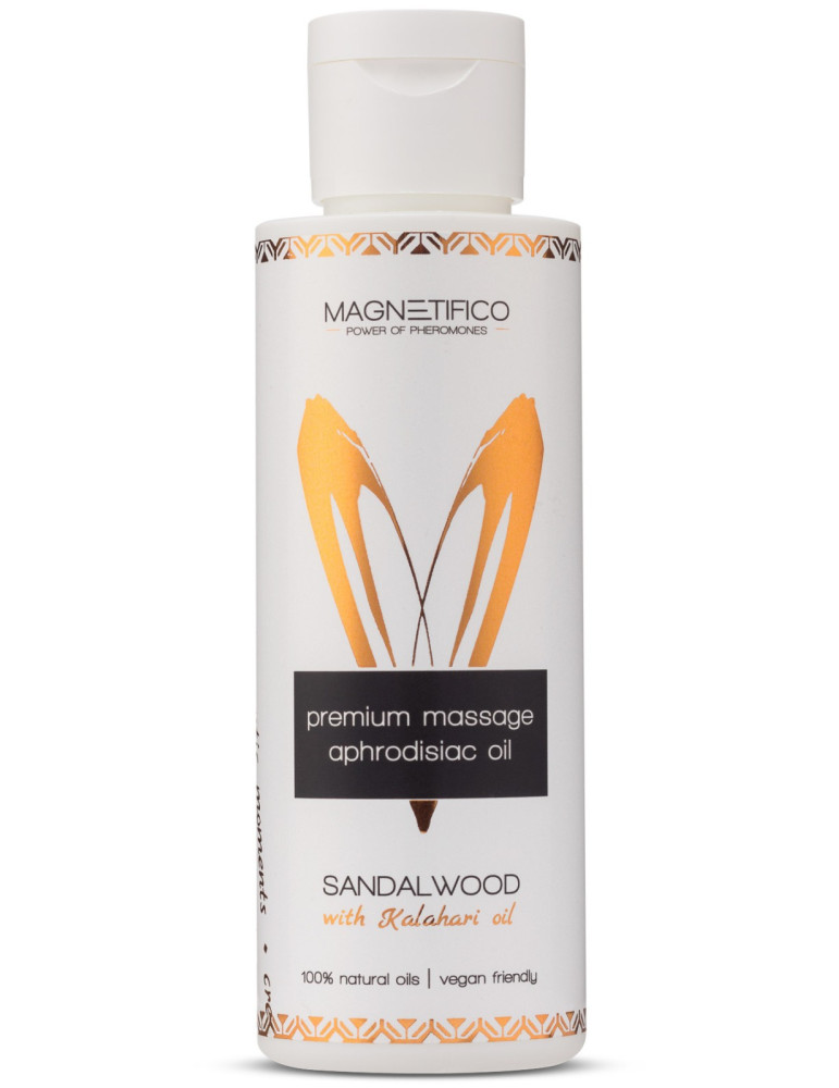 Afrodiziakální masážní olej Sandalwood