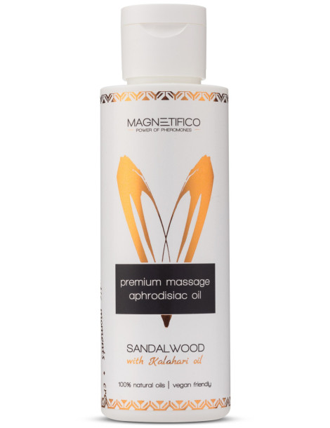 Afrodiziakální masážní olej Sandalwood
