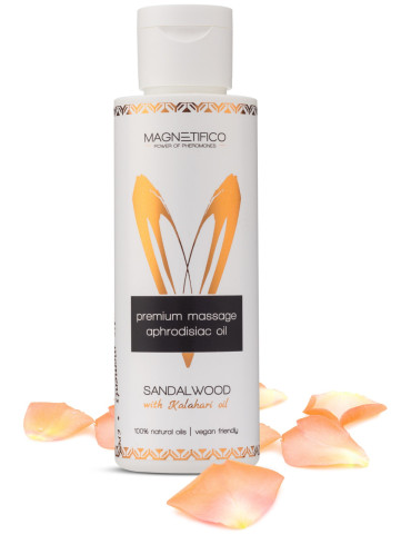 Afrodiziakální masážní olej Sandalwood