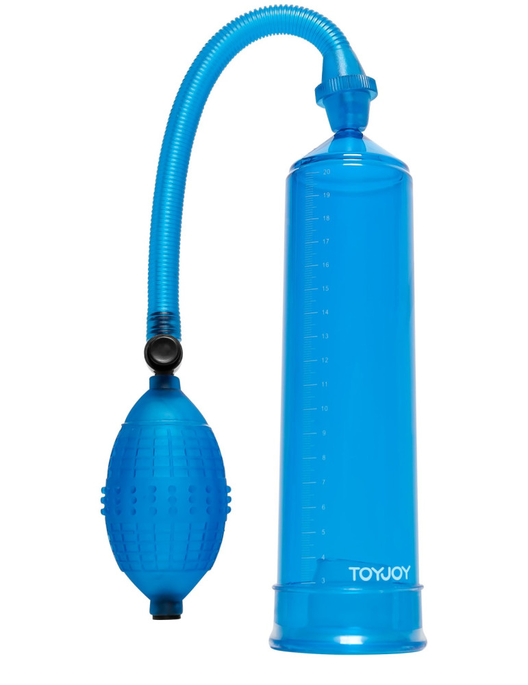 Modrá vakuová pumpa pro muže Power Pump , TOYJOY
