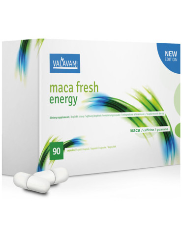 Tablety pro lepší vitalitu a intimní zdraví MACA FRESH Energy