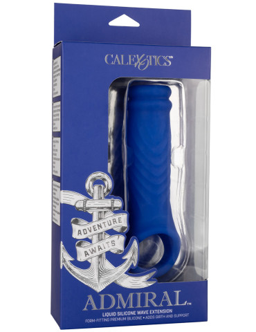 Stimulační otevřený návlek na penis ADMIRAL Wave Extension , California Exotic Novelties