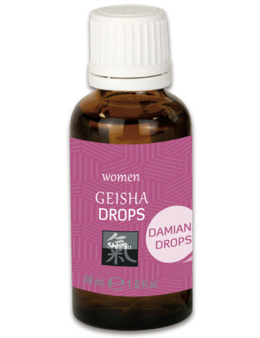 Afrodiziakální kapky pro ženy Geisha Drops , HOT