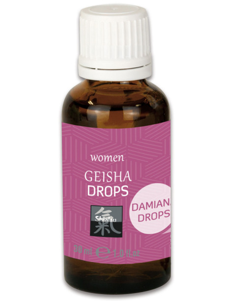 Afrodiziakální kapky pro ženy Geisha Drops , HOT