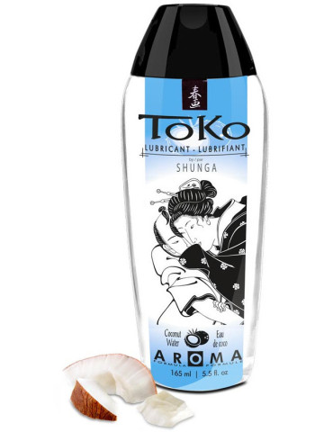 Ochucený vodní lubrikant Toko Aroma Coconut Water , Shunga