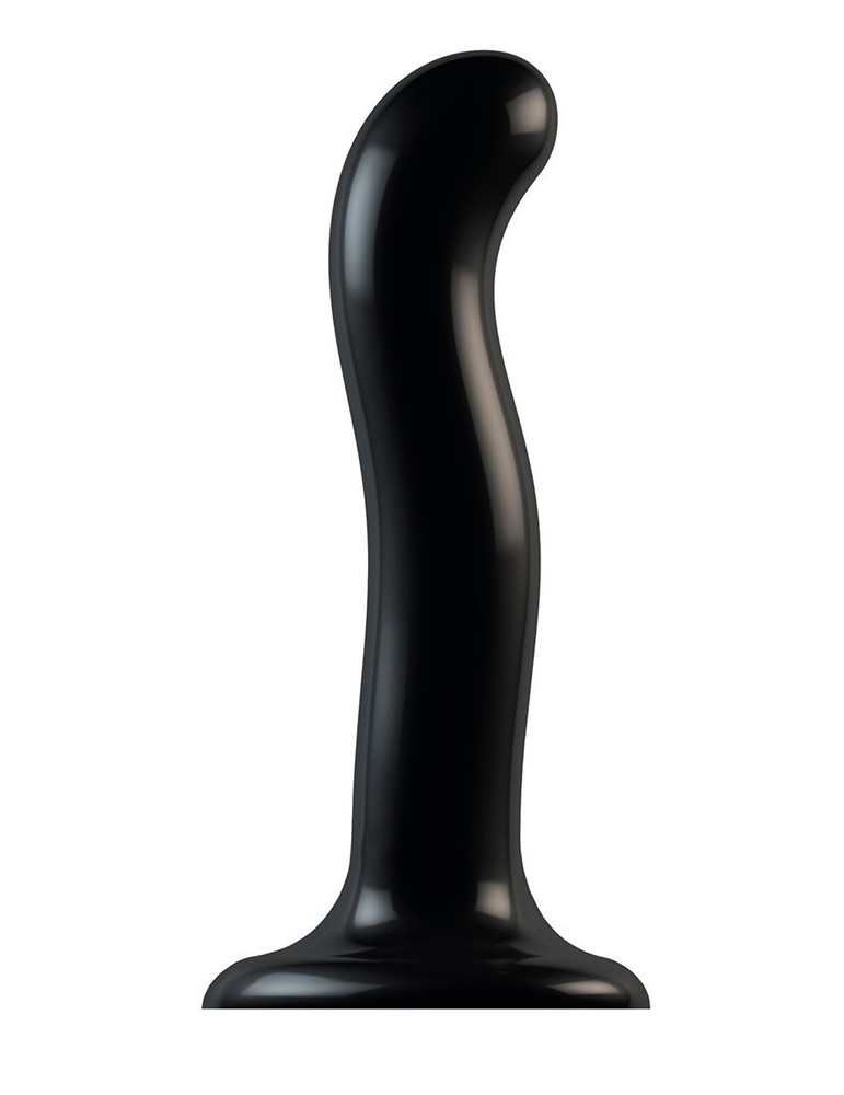 Dildo ze silikonu s přísavkou ve tvaru srdíčka (velikost L) , Strap,On,Me