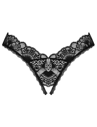 Krajková tanga s otvorem v rozkroku Donna Dream , Obsessive