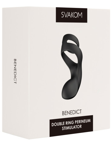 Vibrátor na hráz s kroužkem na penis Benedict , Svakom