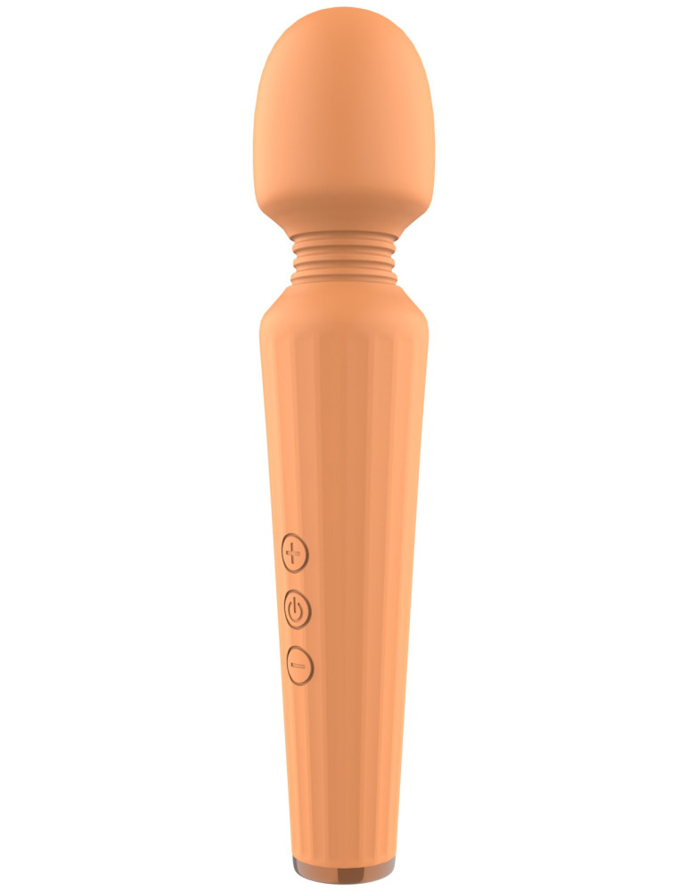 Masážní hlavice Glam Wand Vibrator Orange , Tonga