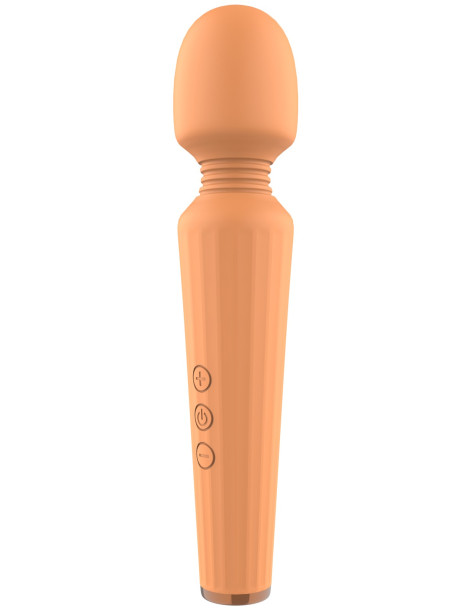 Masážní hlavice Glam Wand Vibrator Orange , Tonga