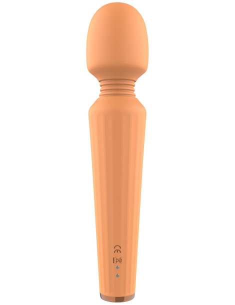 Masážní hlavice Glam Wand Vibrator Orange , Tonga