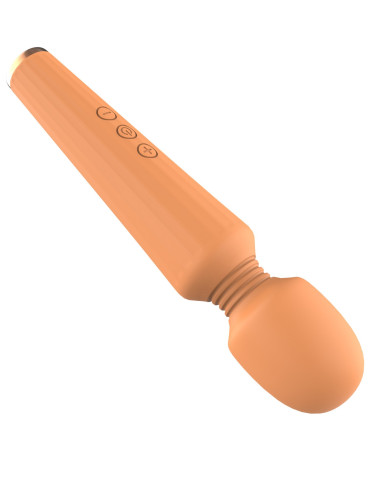 Masážní hlavice Glam Wand Vibrator Orange , Tonga