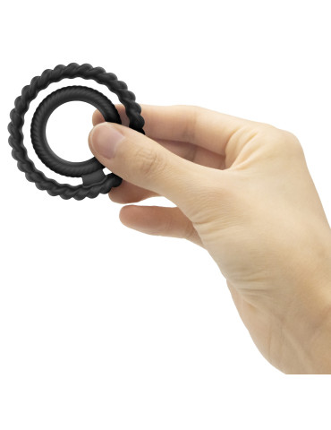 Dvojitý erekční kroužek Dual Ring , Dorcel