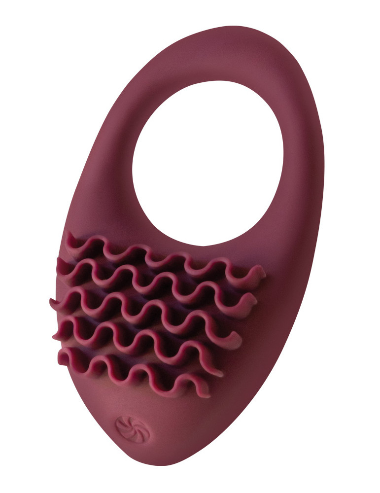 Nabíjecí vibrační erekční kroužek Pure Passion Stellar Wine Red , Lola Games