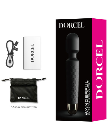 Masážní hlavice Wanderful Black , Dorcel