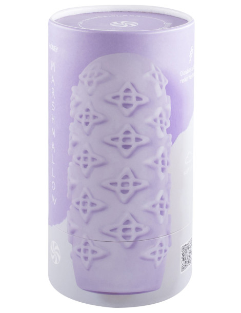 Oboustranný masturbátor Marshmallow Honey Purple , Lola Games