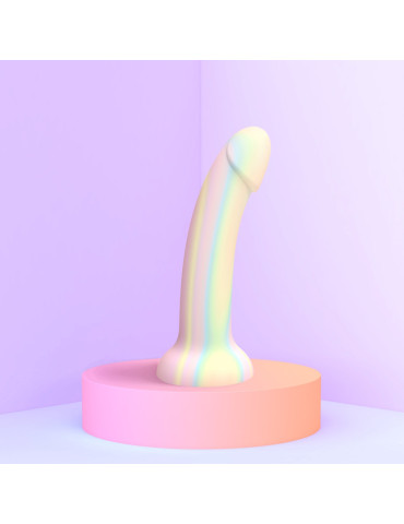 Světélkující silikonové dildo s přísavkou Dildolls Fantasia , Love to Love